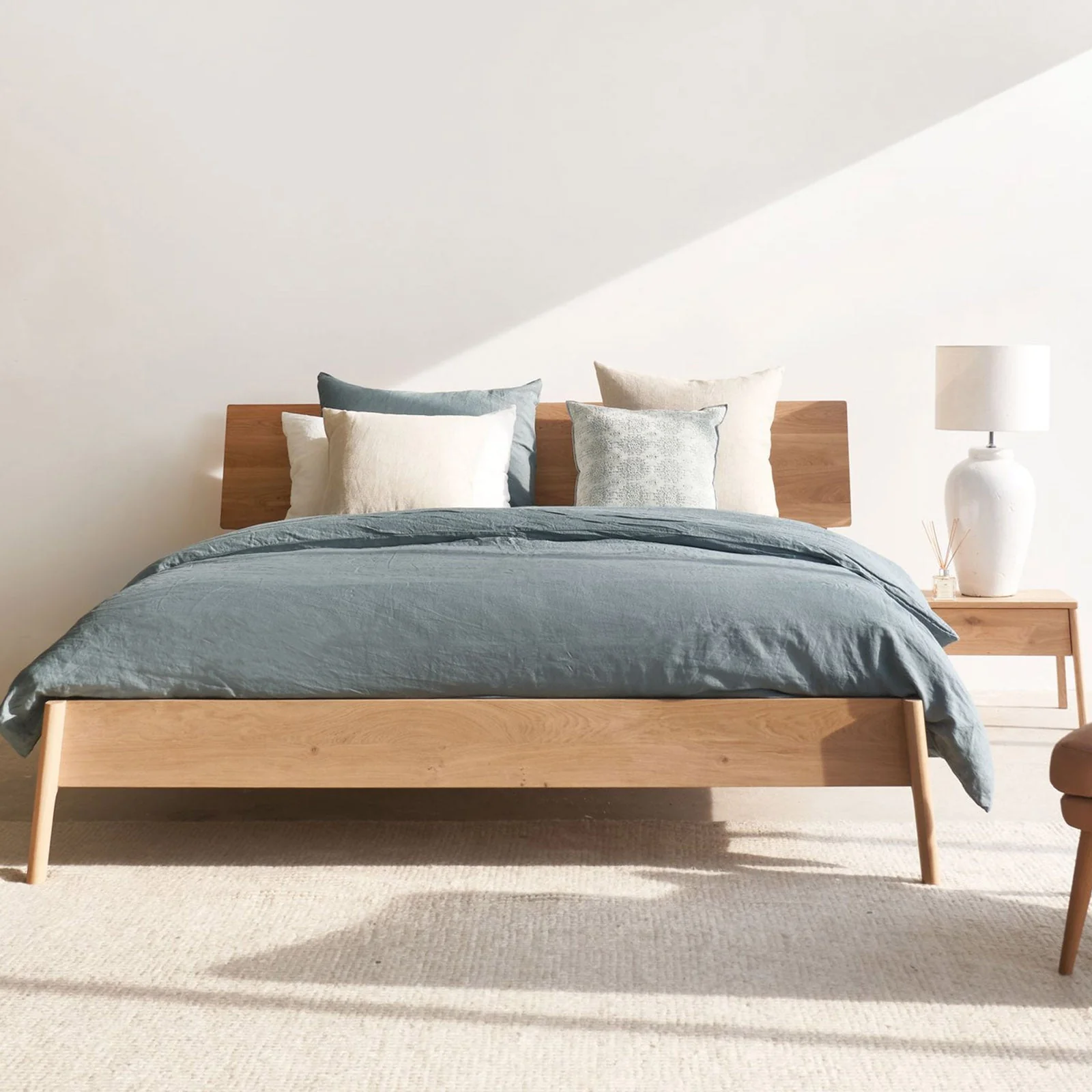 Air Bed Frame | Oak - Image 5