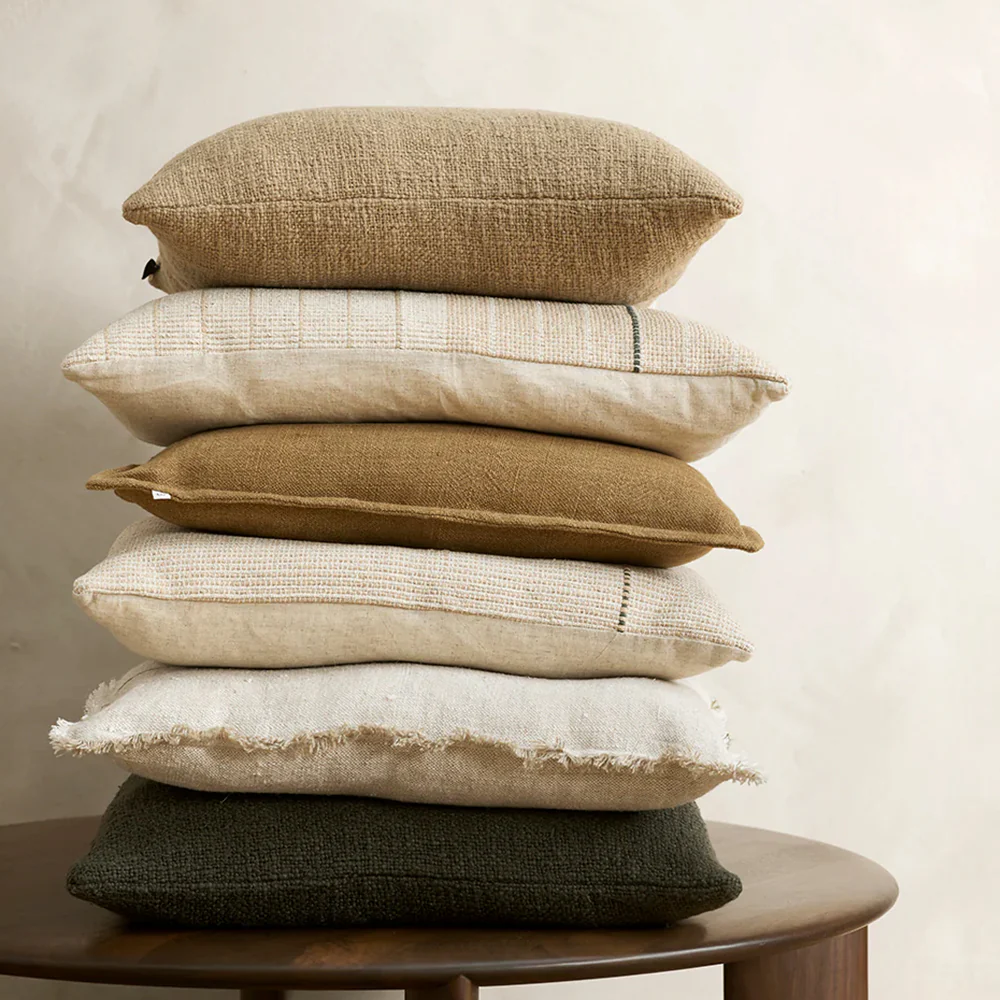Akemi Cushion | Camel (55 x 55cm) - Image 4