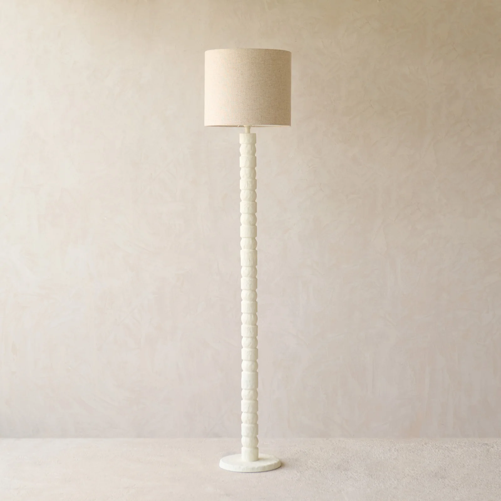 Akti Floor Lamp | Cream - Image 3