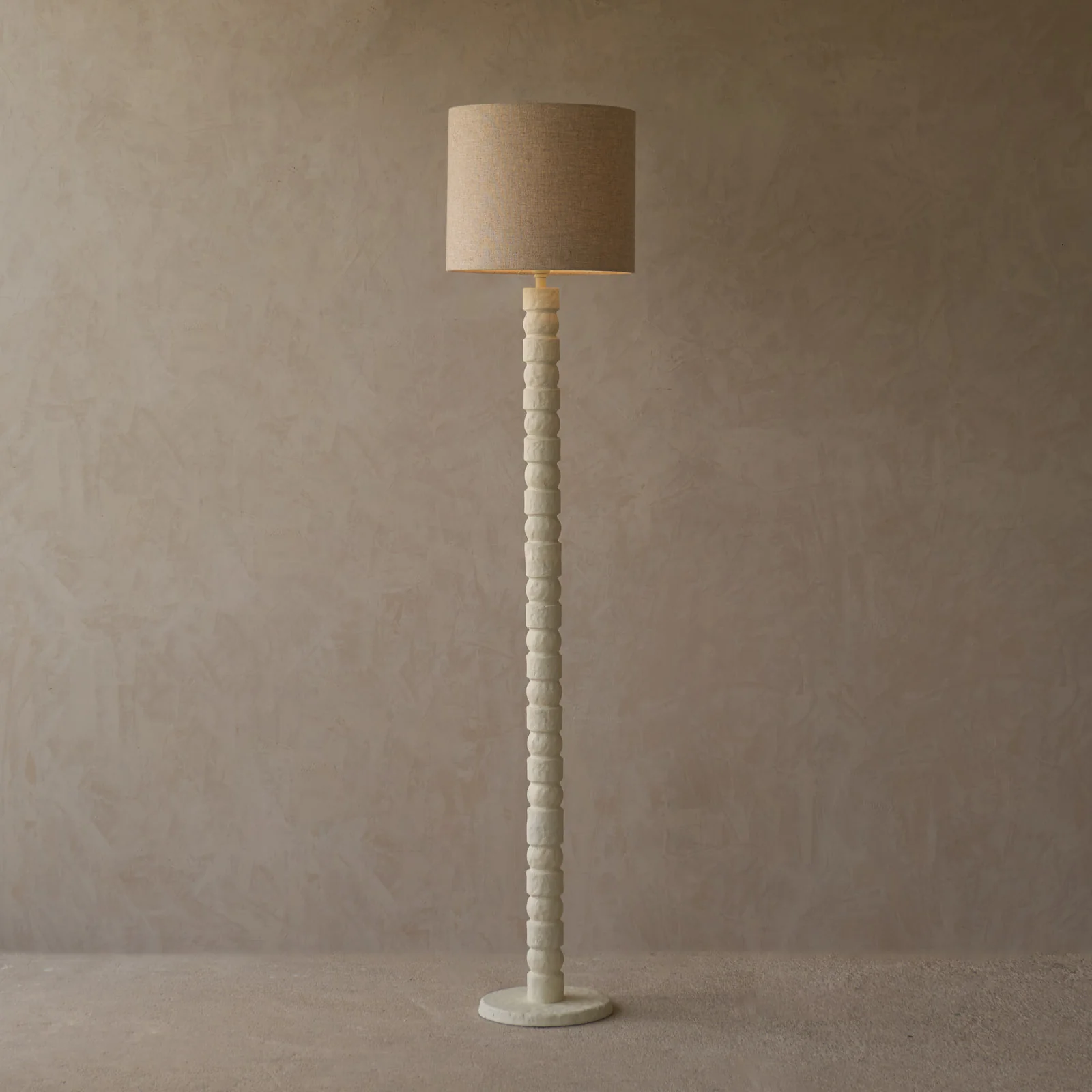 Akti Floor Lamp | Cream - Image 4