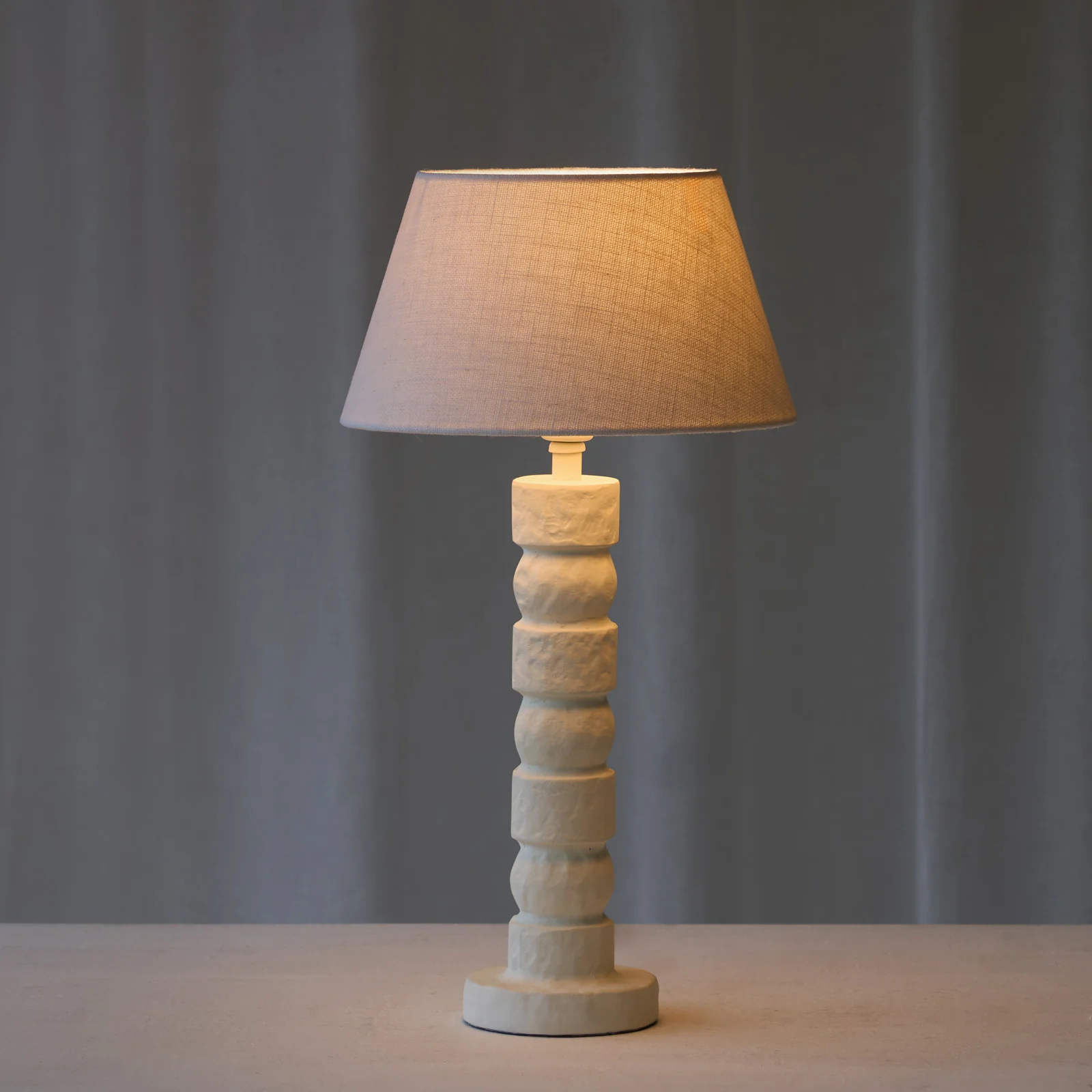 Akti Table Lamp | Cream (43cm) - Image 5