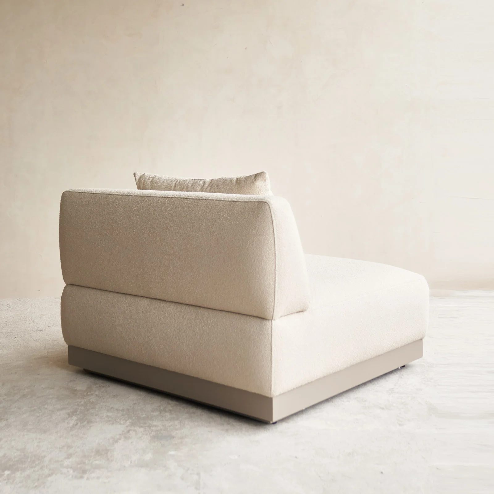 Amalfi Outdoor Armchair | Taupe Frame - Sand (104cm) - Image 5