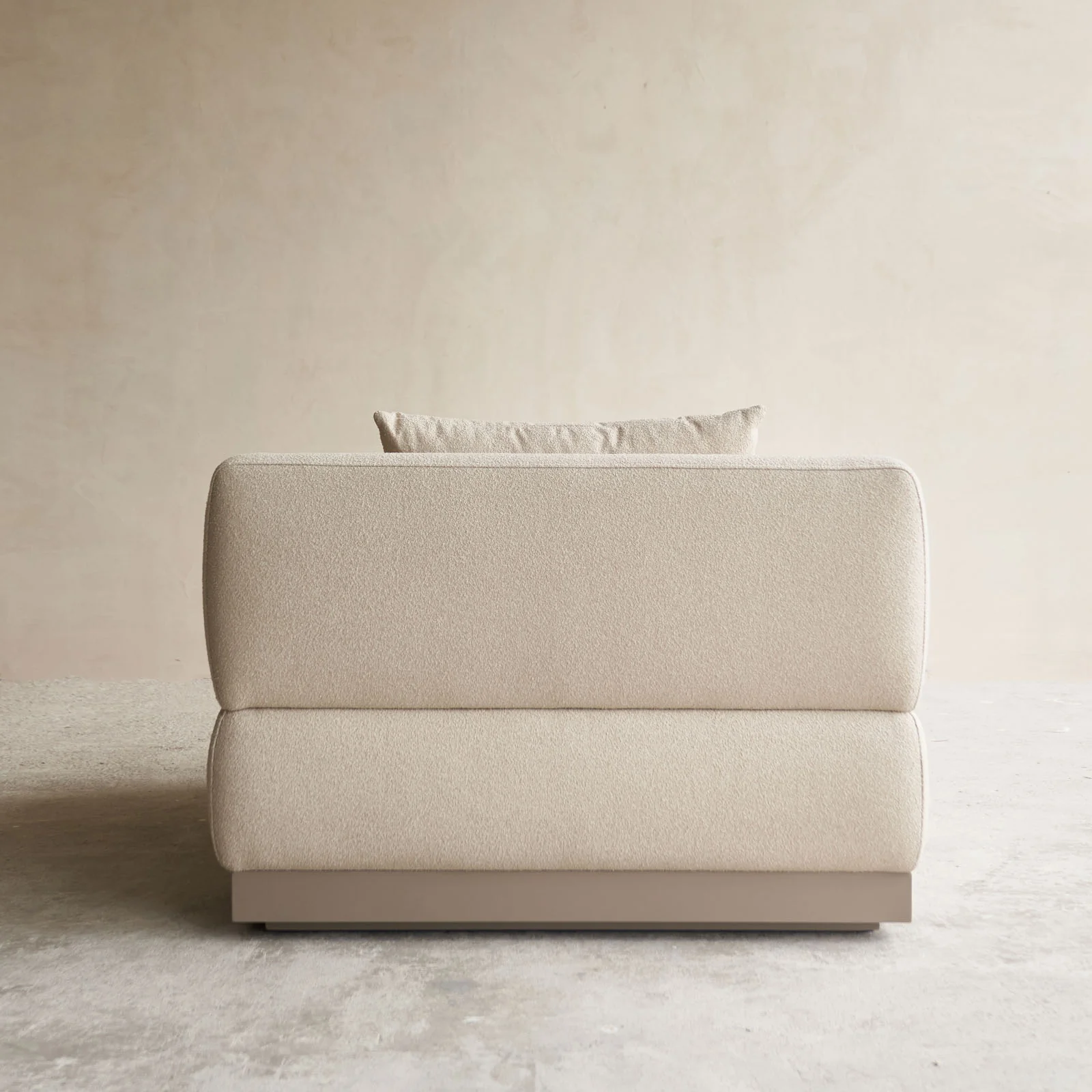 Amalfi Outdoor Armchair | Taupe Frame - Sand (104cm) - Image 6