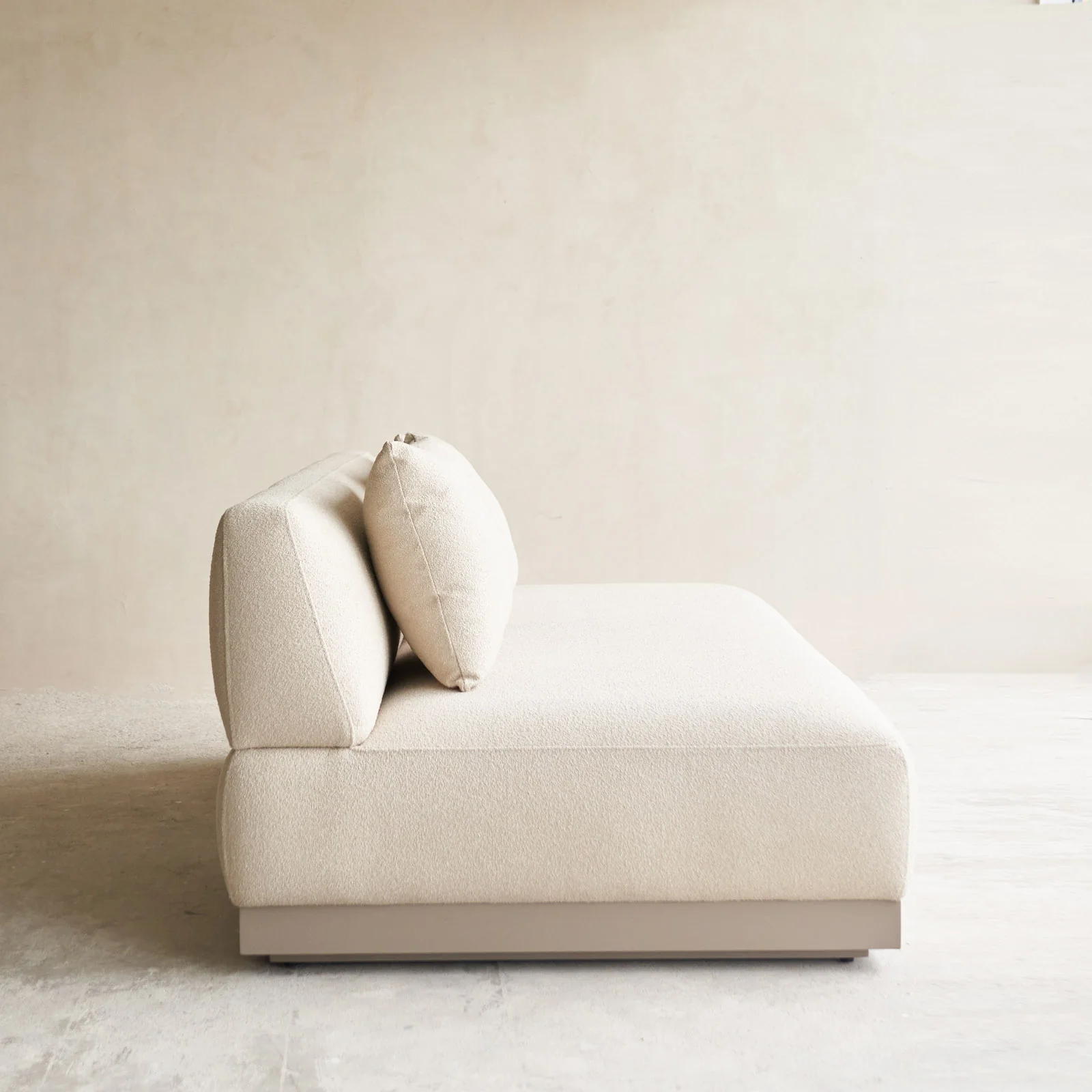 Amalfi Outdoor Sofa | 2 Seater Taupe Frame - Sand (166cm) - Image 3