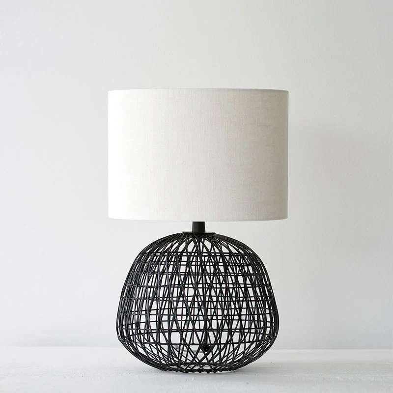 Alwina Table Lamp | Black (28cm)