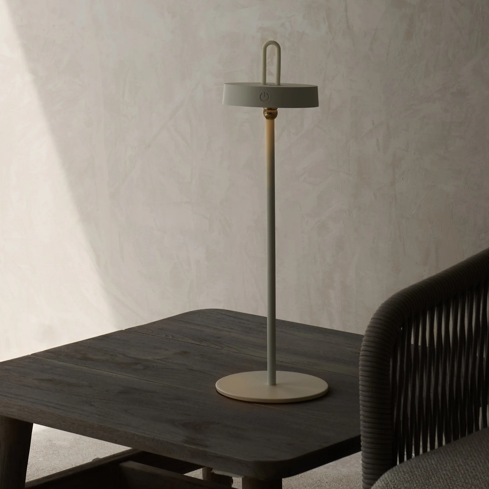 Ampeha Outdoor LED Table Lamp | Cream - Image 8