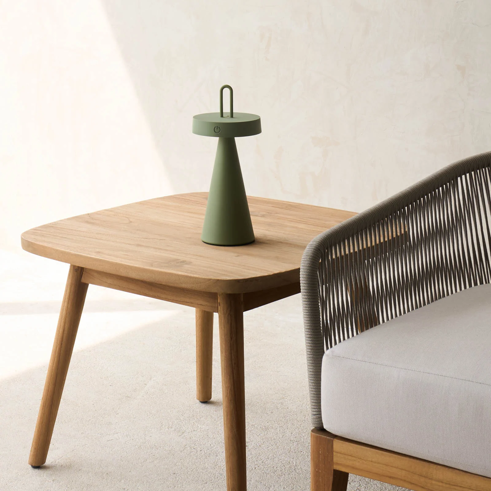 Ankenta Outdoor LED Table Lamp | Olive - Image 3