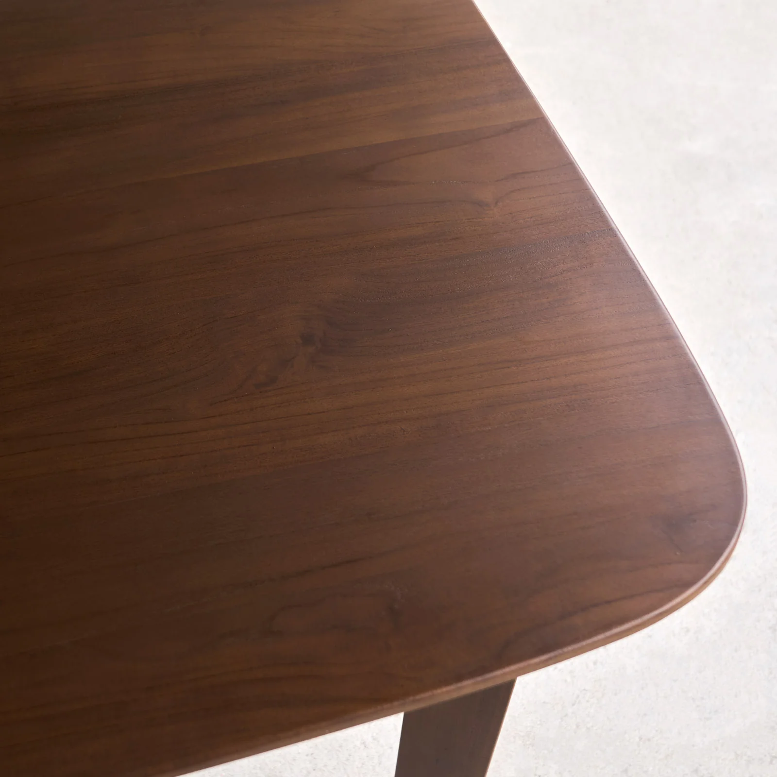Athena Dining Table | Dark Stained Teak - Image 5