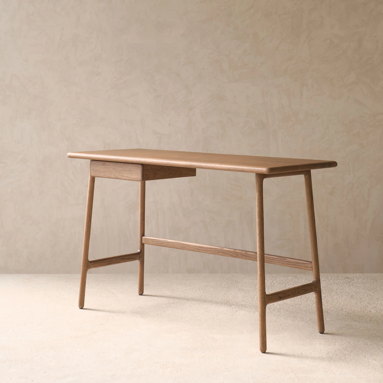 Author Desk | Oak - Latte - Image 4