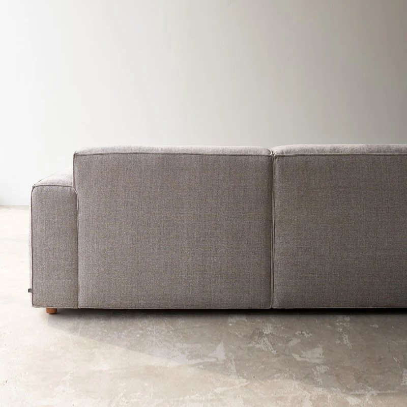 Baker Fabric Sofa | 2.5 Seater - Haze (200cm) - Image 5