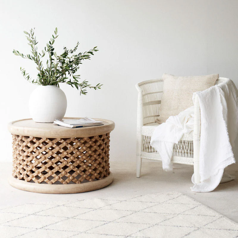 Bamileke Coffee Table | Natural - Image 5