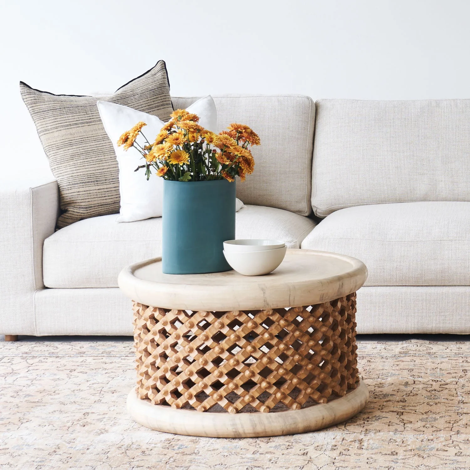 Bamileke Coffee Table | Natural - Image 6