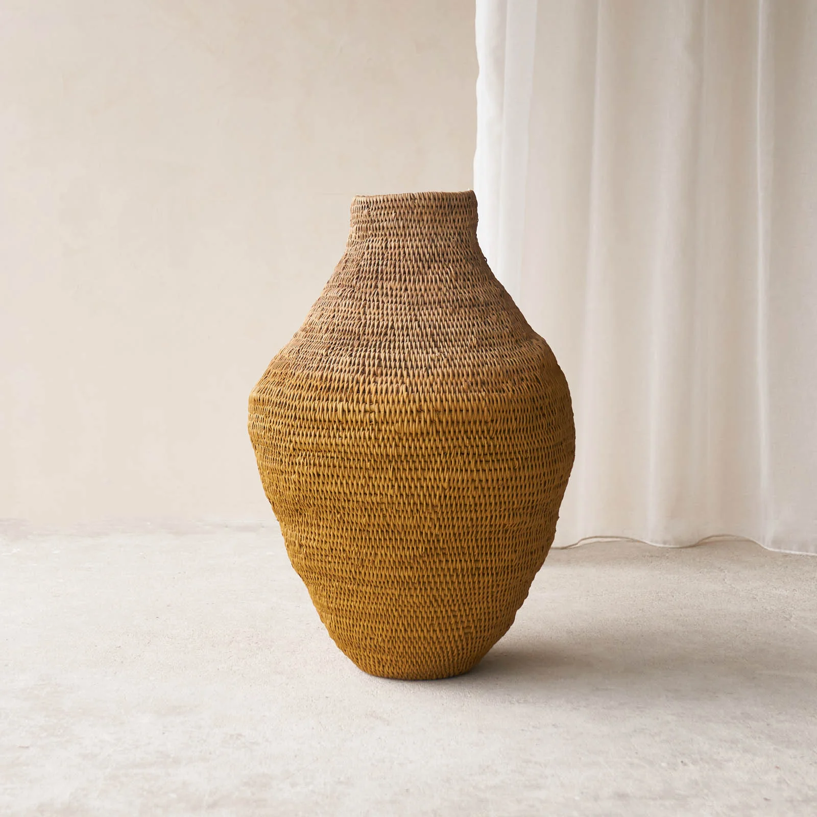 Basket | Buhera - Yellow/Natural - Image 3