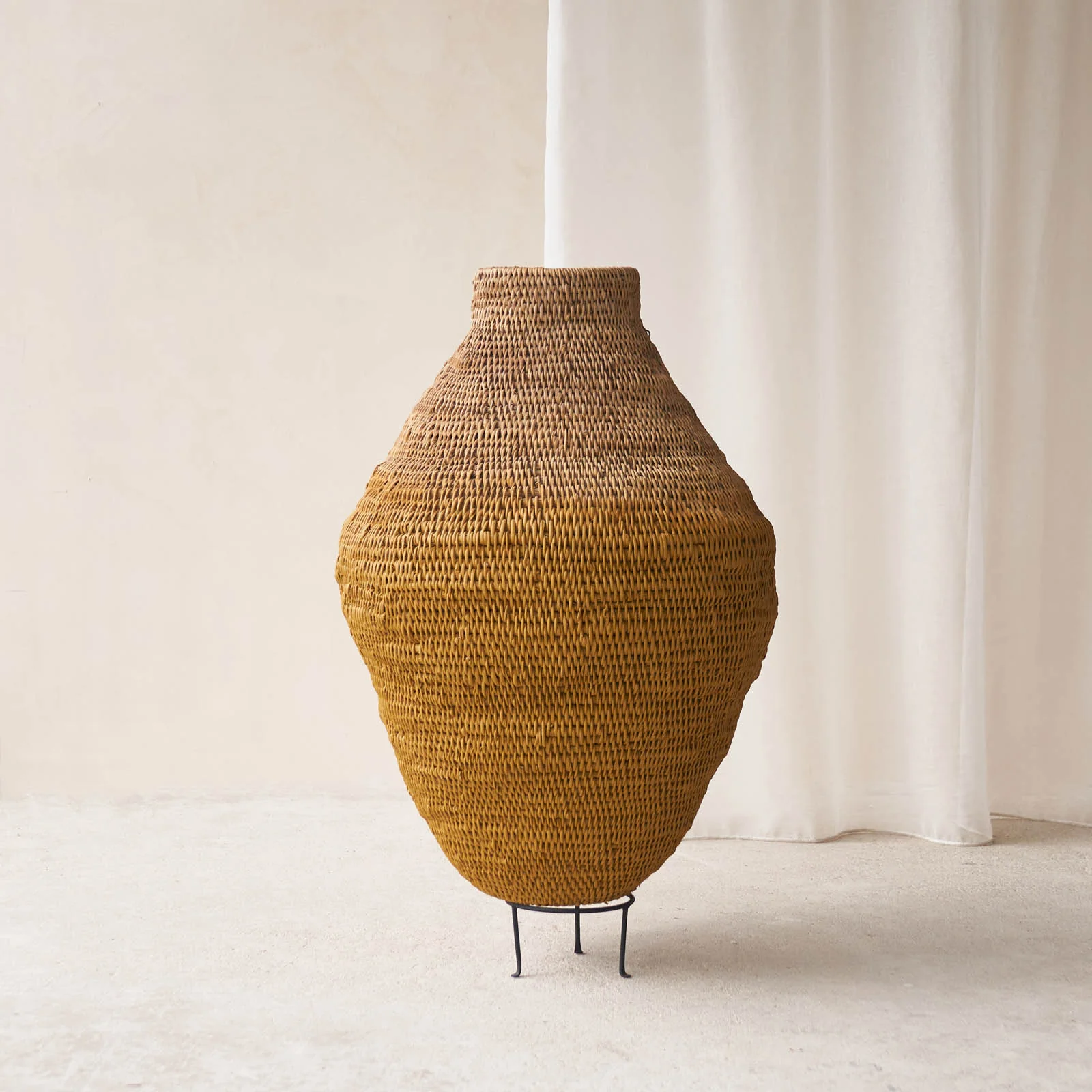 Basket | Buhera - Yellow/Natural - Image 4