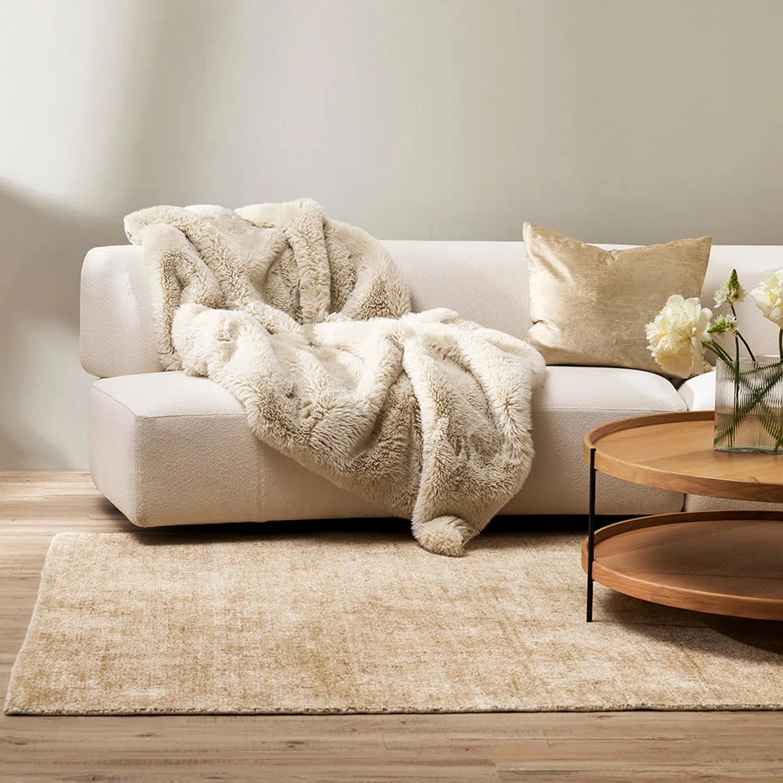 Belverde Floor Rug | Sand (200 x 300cm) - Image 3