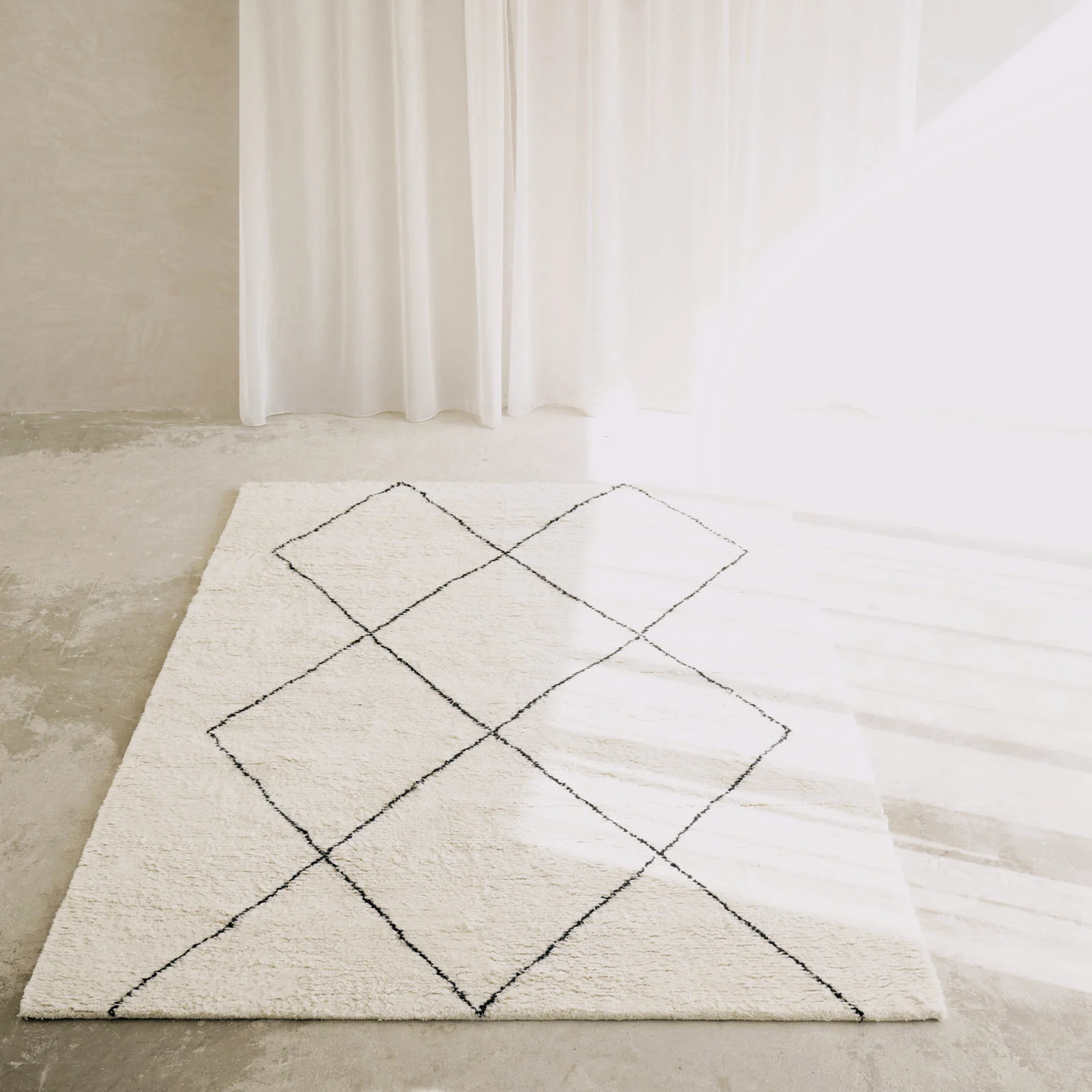 Beni Wool Rug | Natural - Image 3