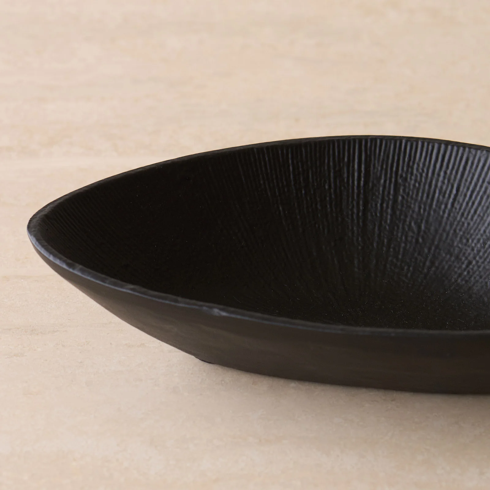 Benjamin Metal Dish | Black - Image 3