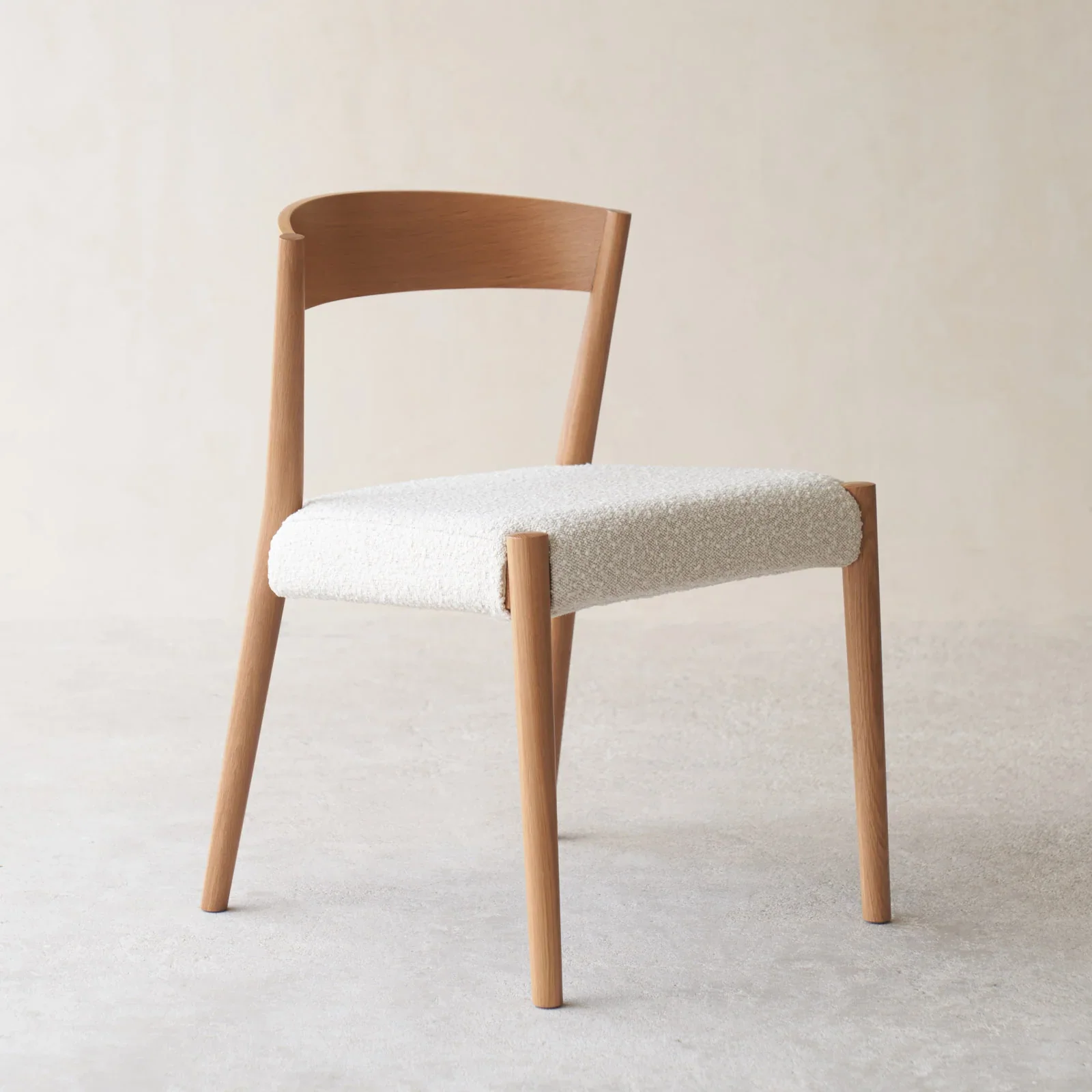 Ronda Dining Chair | Oak Frame - Bespoke Fabric - Image 2