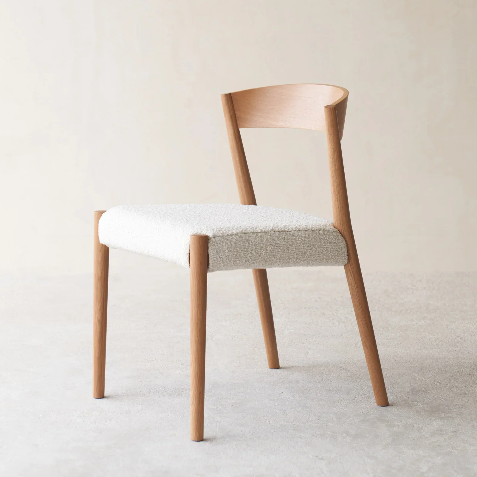 Ronda Dining Chair | Oak Frame - Bespoke Fabric - Image 3