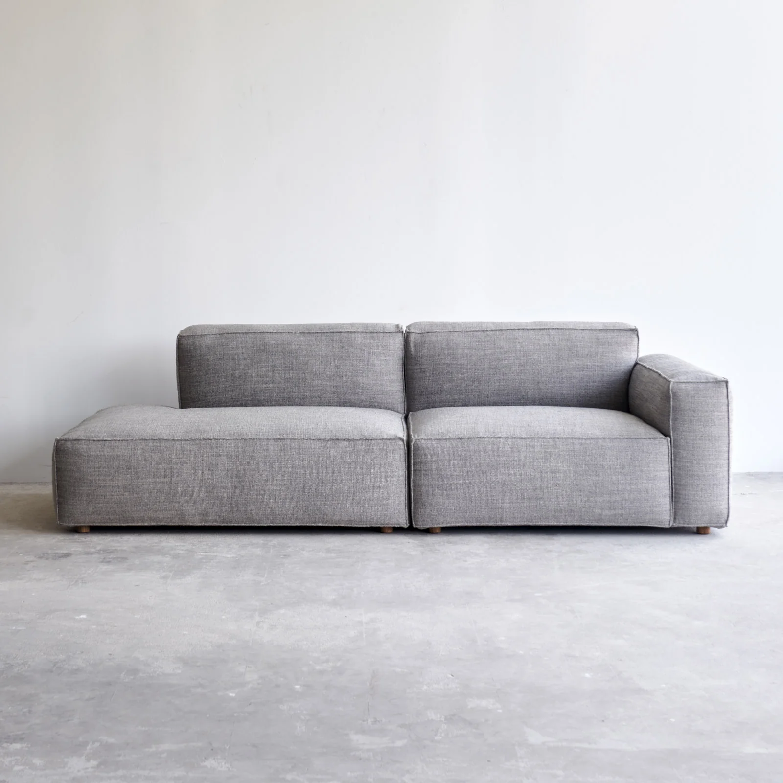 Baker Modular Sofa | Bespoke Fabric & Leather (238cm) - Image 5