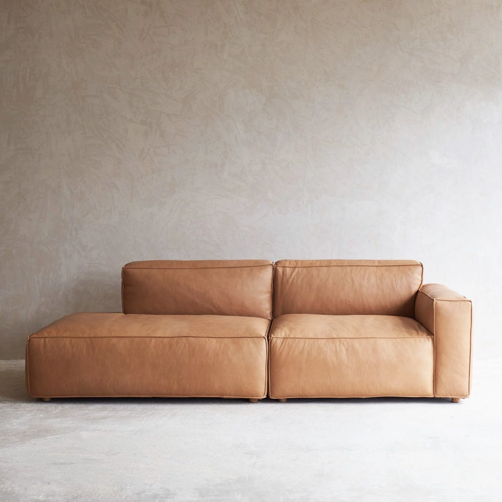 Baker Modular Sofa | Bespoke Fabric & Leather (238cm) - Image 9