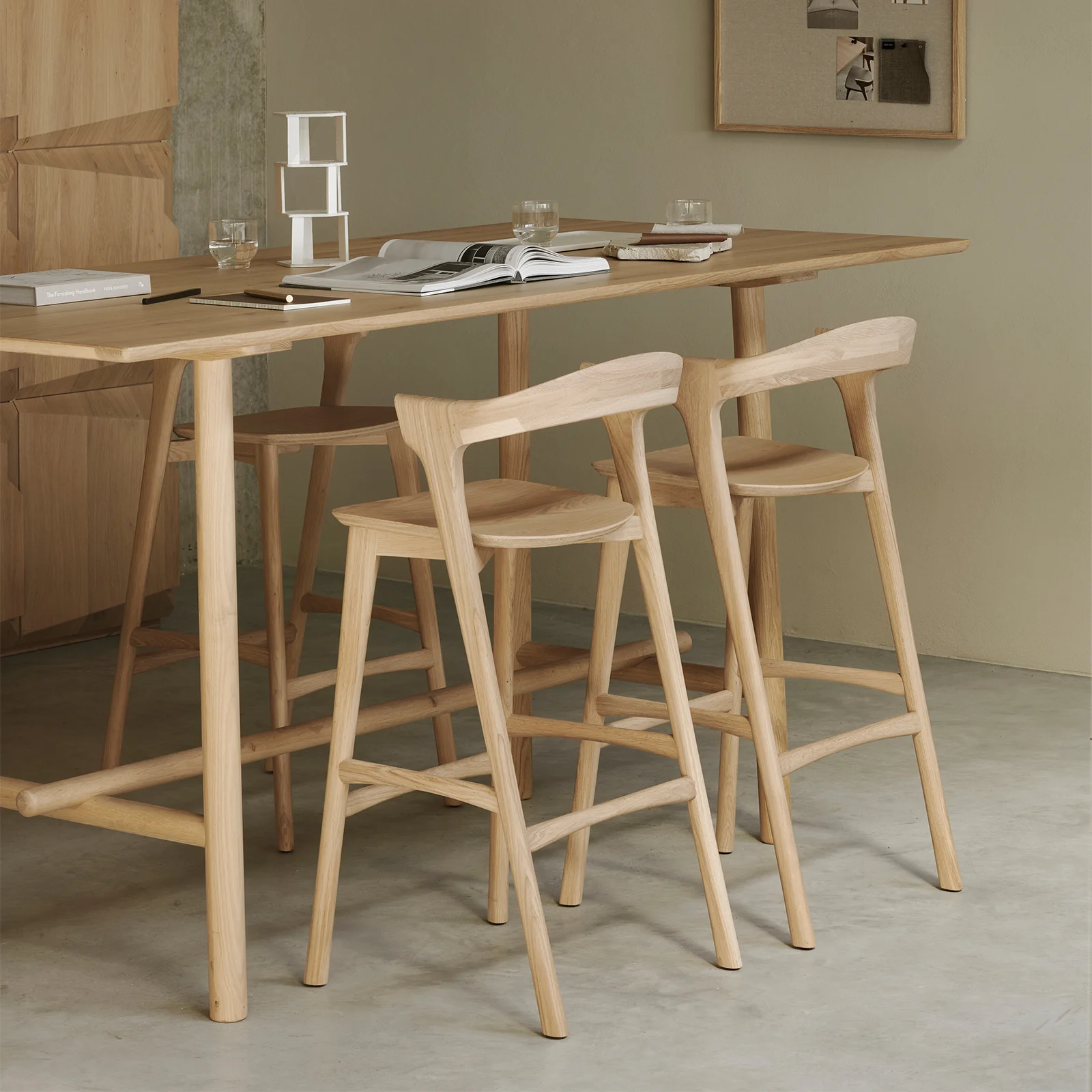 Bok Bar Stool | Oak - Image 10