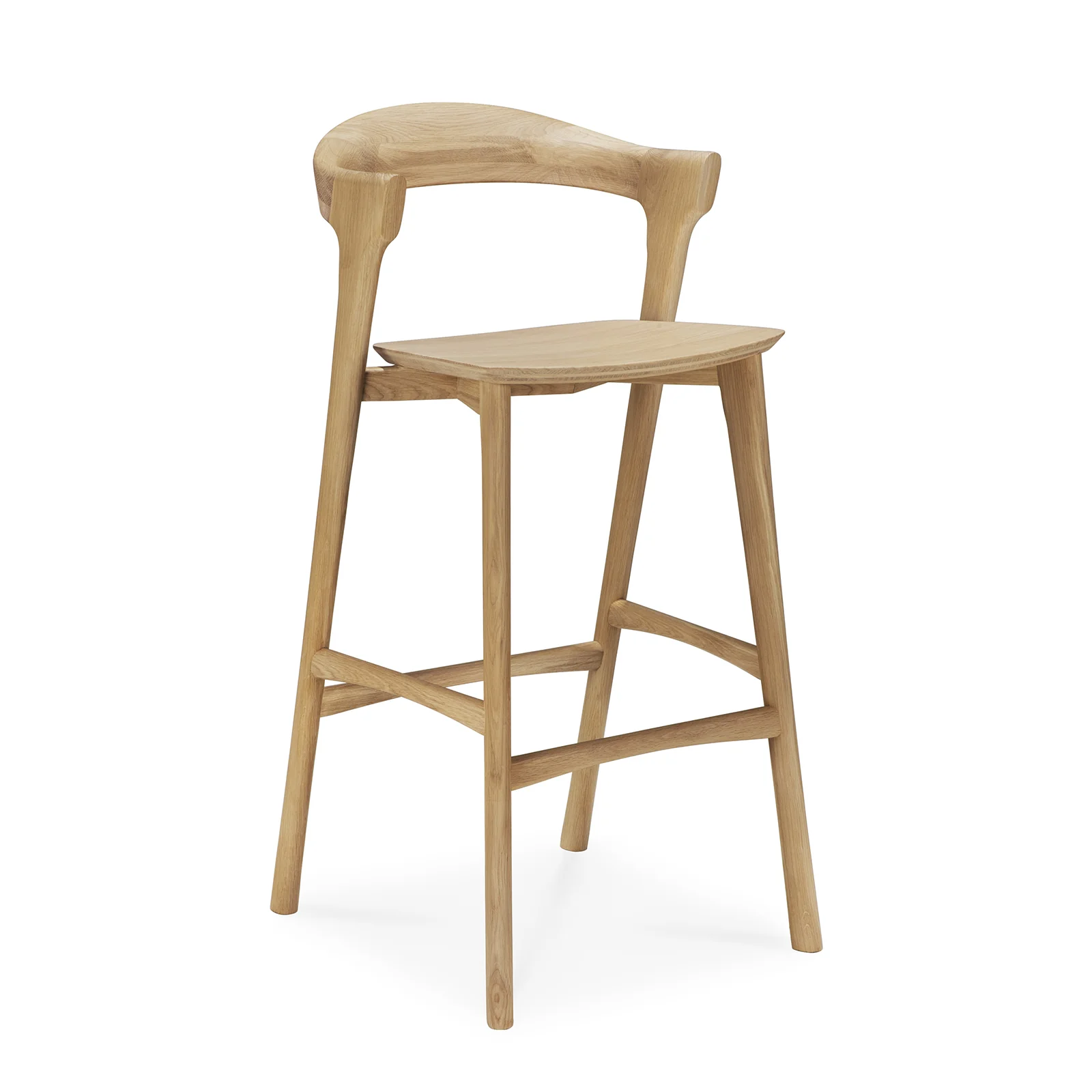 Bok Bar Stool | Oak - Image 4