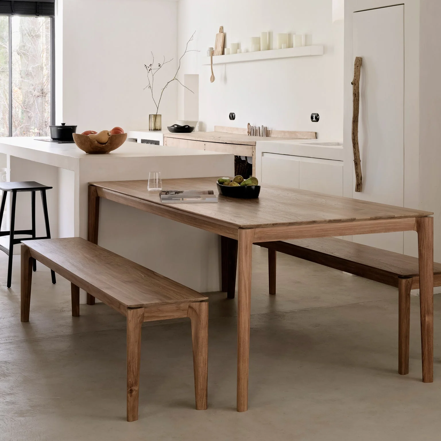Bok Bench | Natural Teak - Image 4