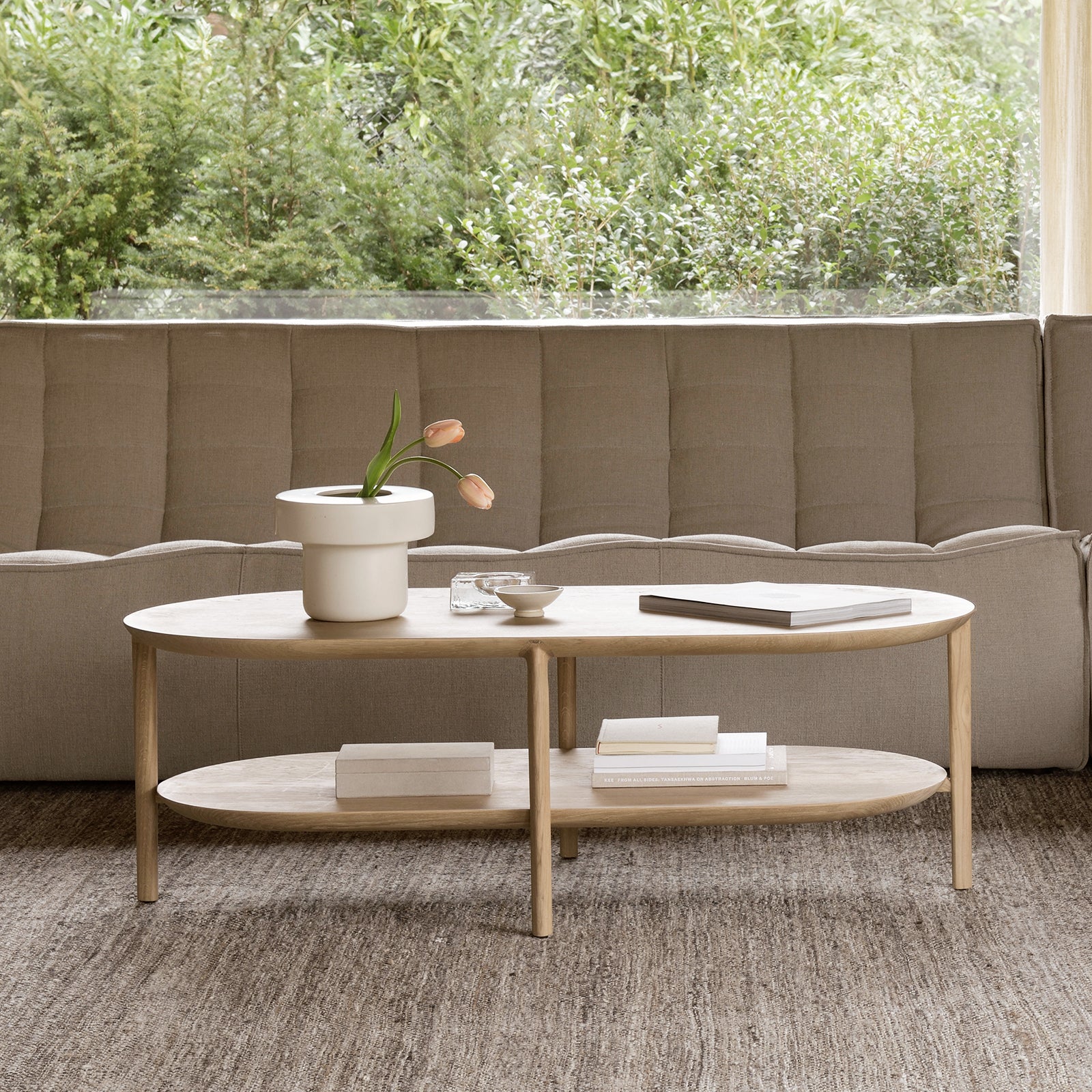 Bok Coffee Table | Oak (120cm) - Image 9