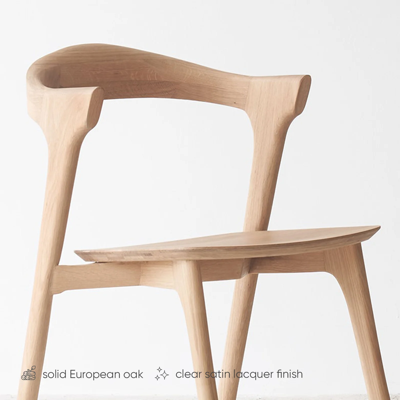 Bok Dining Chair | Natural Oak - Image 2