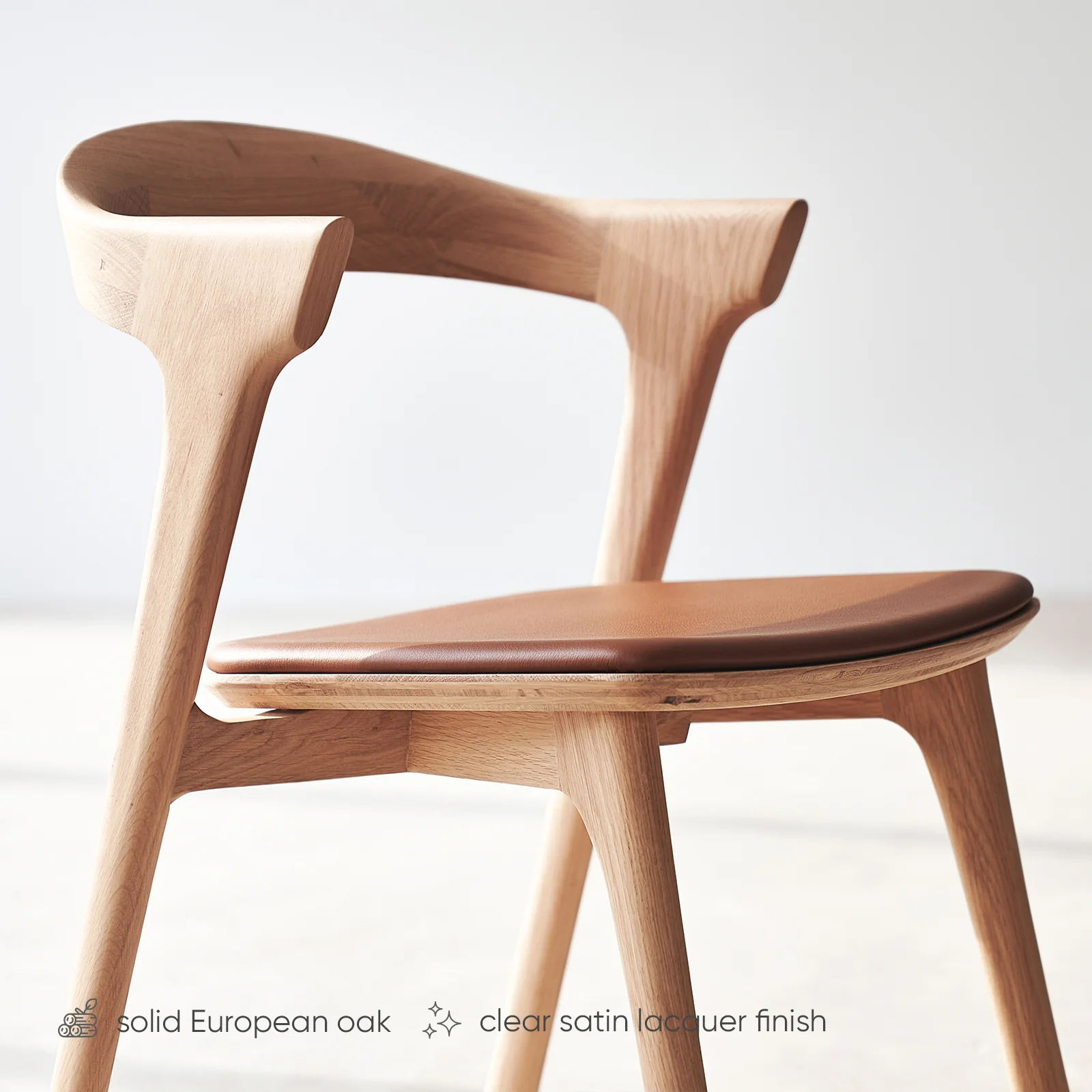Bok Dining Chair | Natural Oak - Image 7