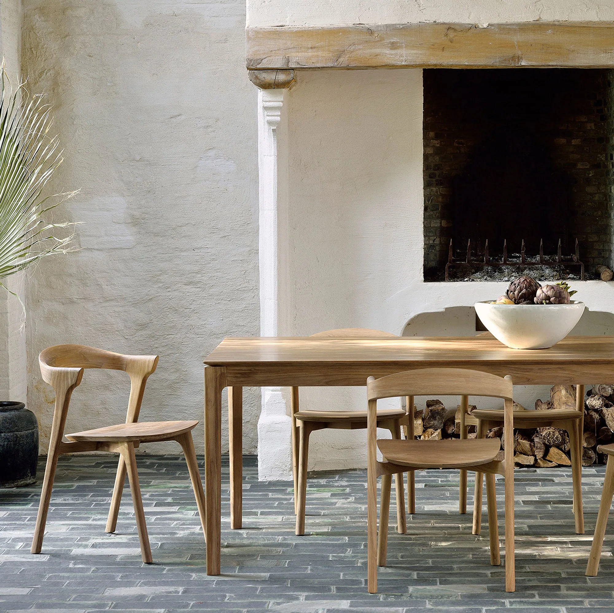 Bok Dining Chair | Natural Teak - Image 5