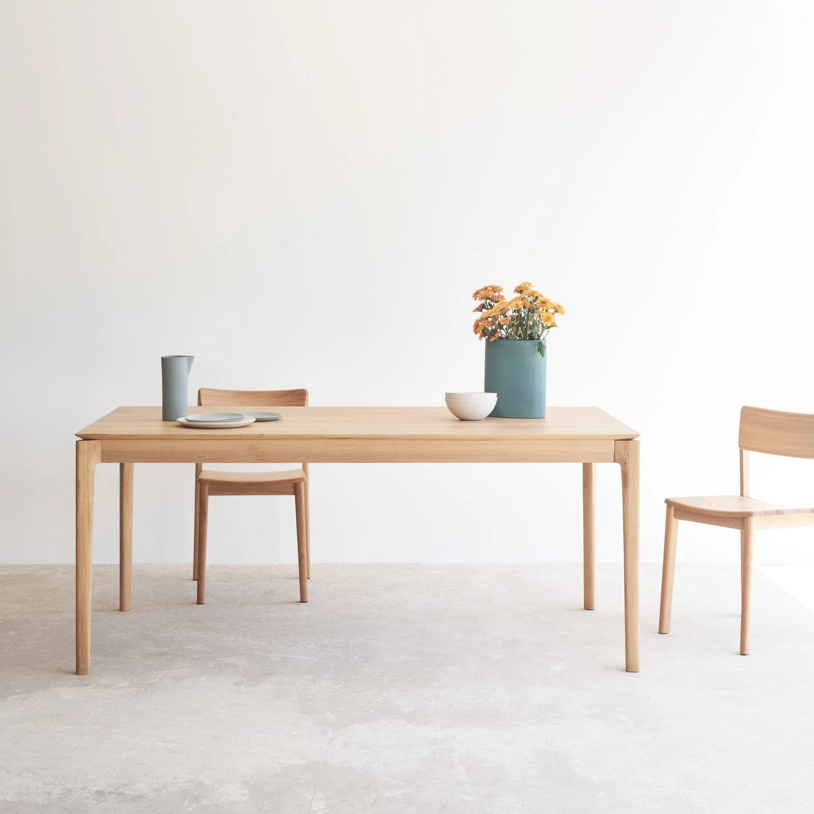 Bok Extendable Dining Table | Oak - Image 3