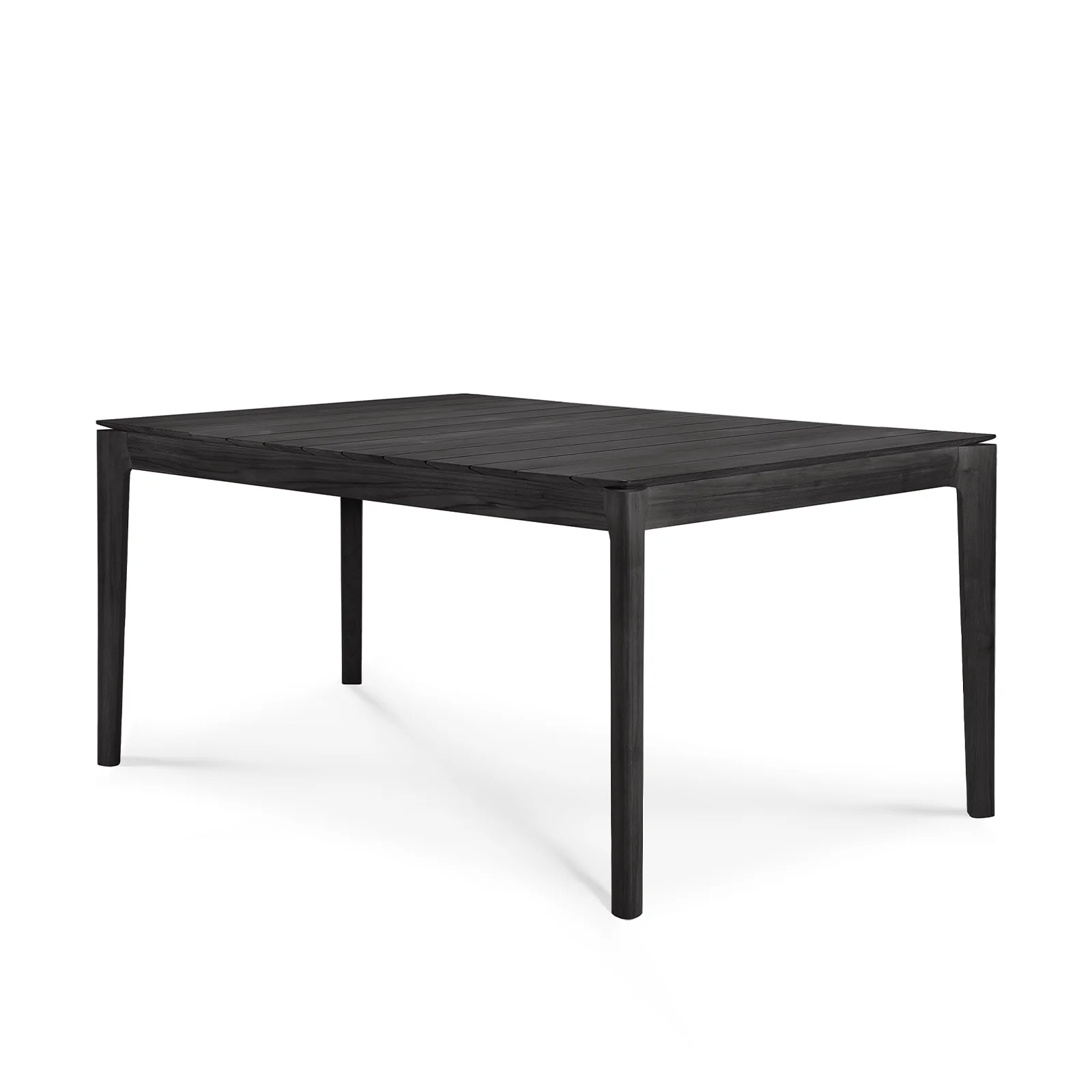 Bok Outdoor Dining Table | Black Teak - Image 6