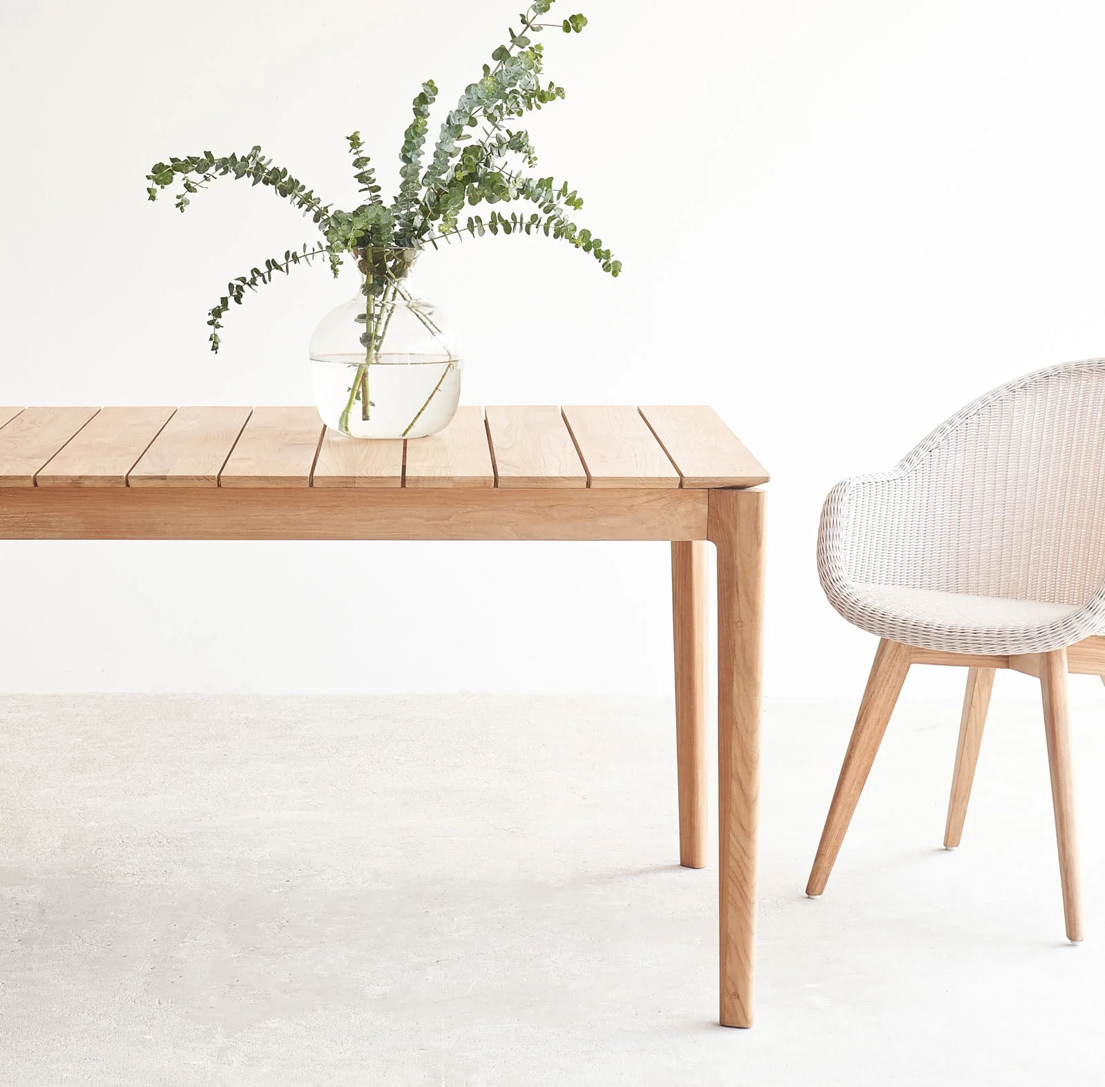 Bok Outdoor Dining Table | Teak - Image 3