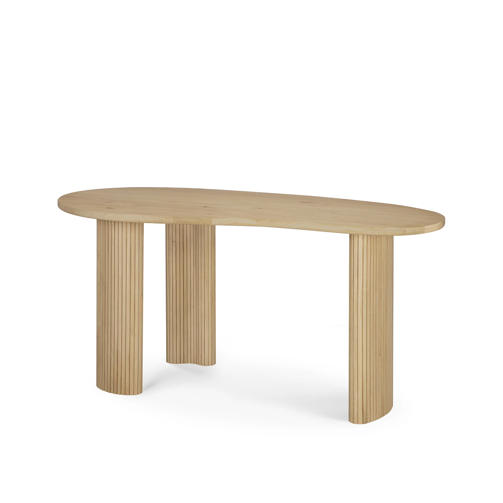 Boomerang Desk | Oak - Image 4