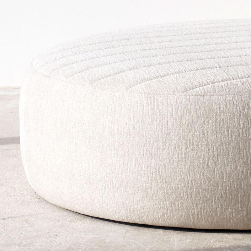 Brie Ottoman | Bespoke Fabric - Image 3