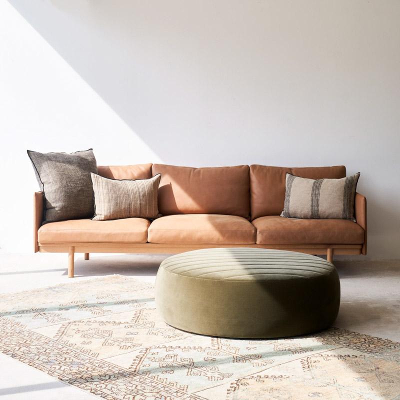 Brie Ottoman | Bespoke Fabric - Image 4