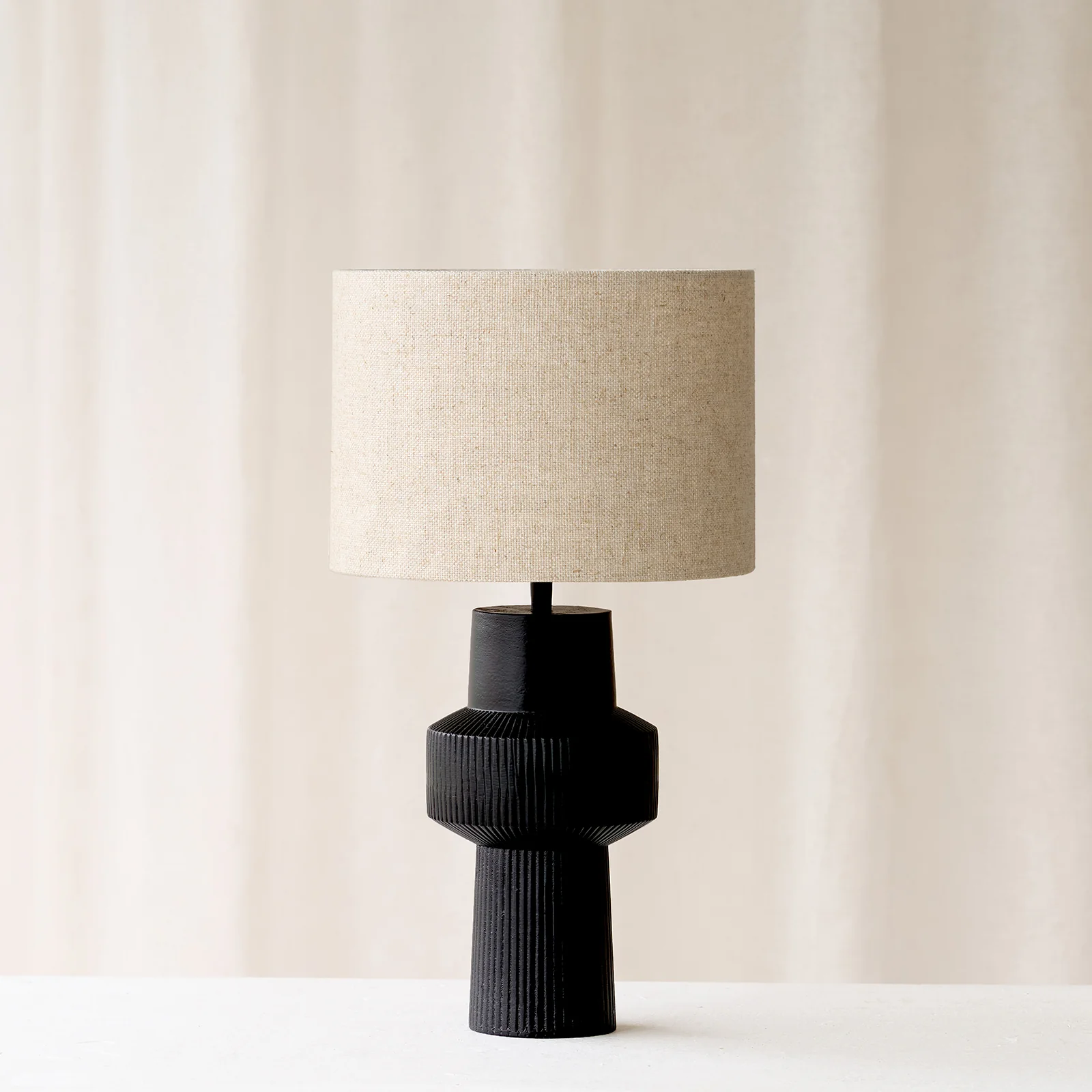 Briska Table Lamp | Black (37cm)
