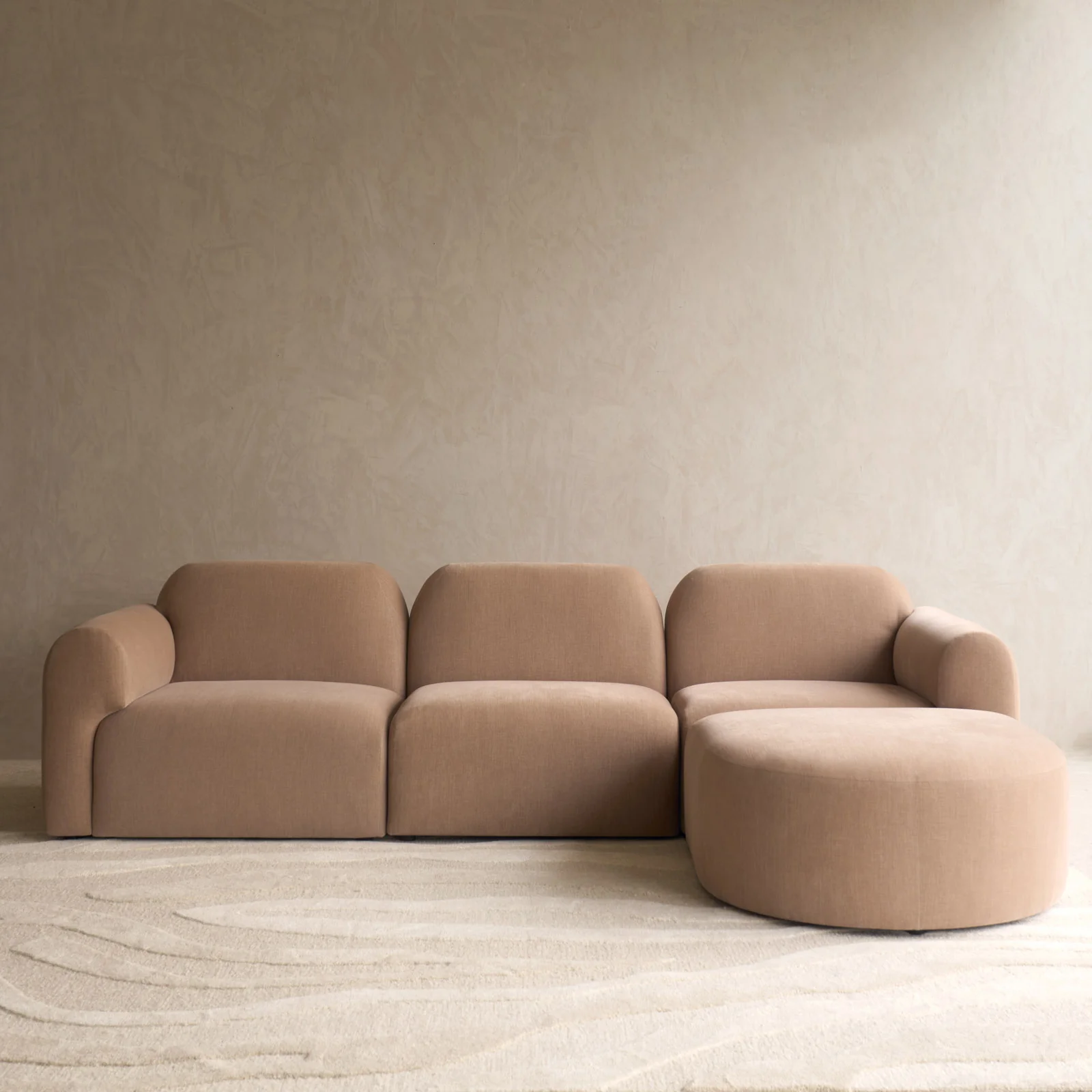 Bulky Modular Sofa | Sepia (270cm) - Image 3