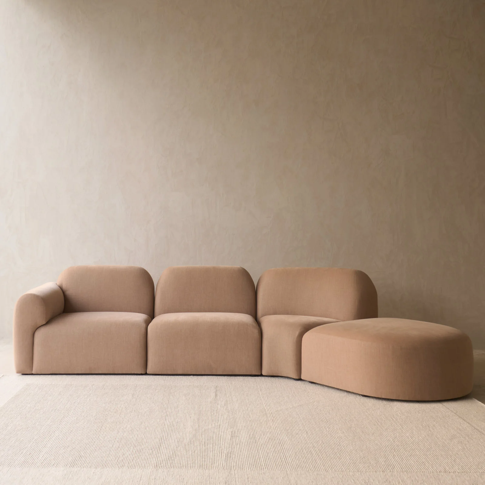 Bulky Modular Sofa | Sepia (315cm) - Image 2