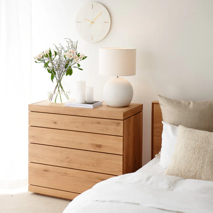 Burger Chest of Drawers | Oak (100cm) - Image 3