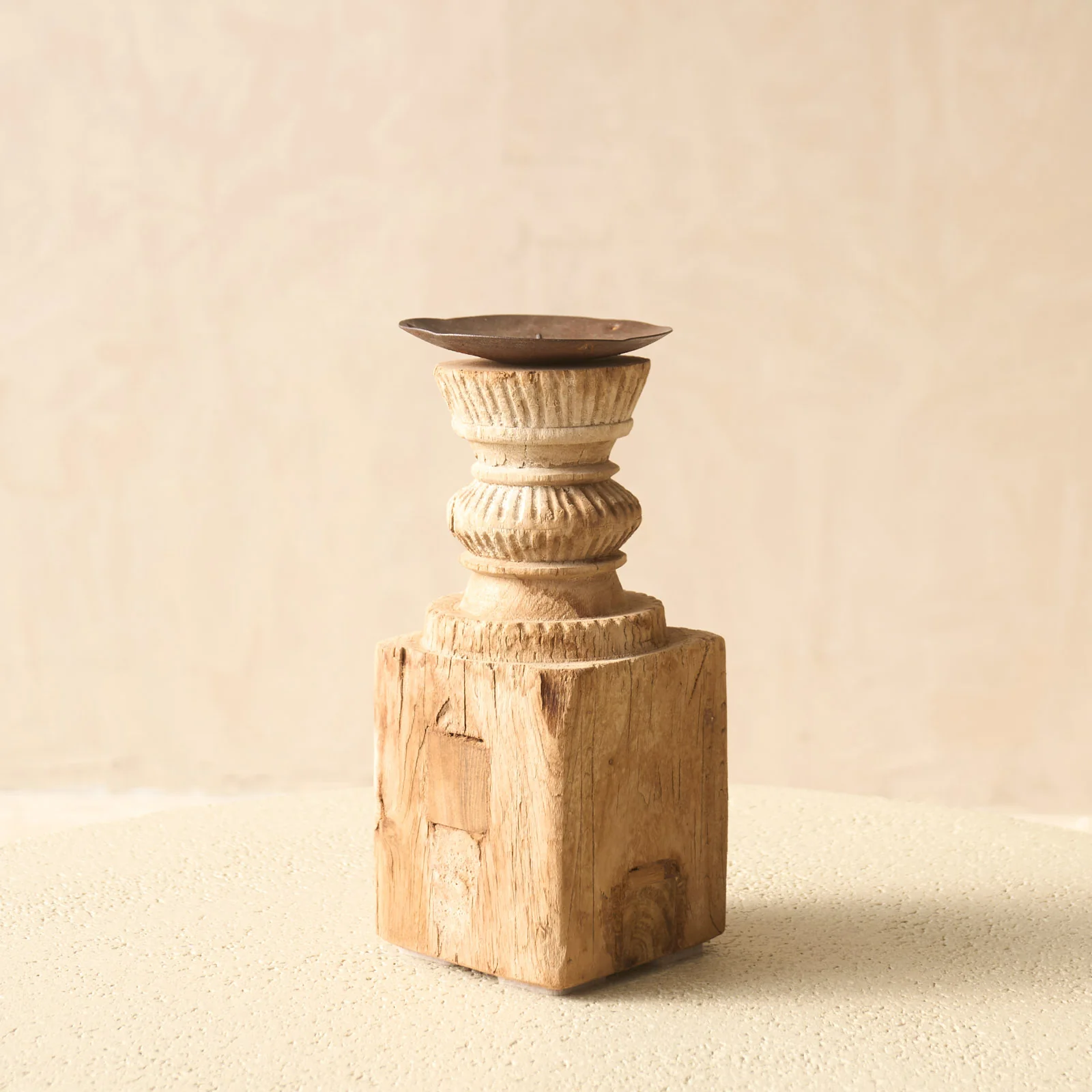 Wooden Candle Stand C - Image 2
