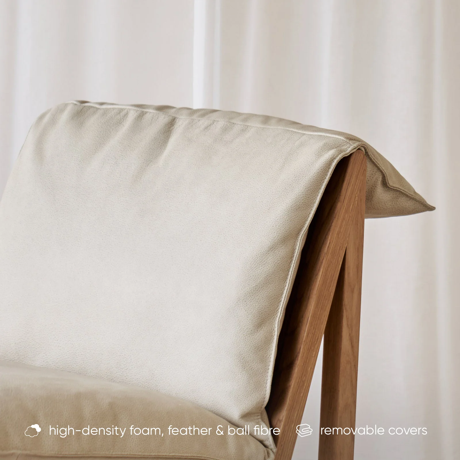 Cantaloupe Armchair | Bespoke Leather - Image 2
