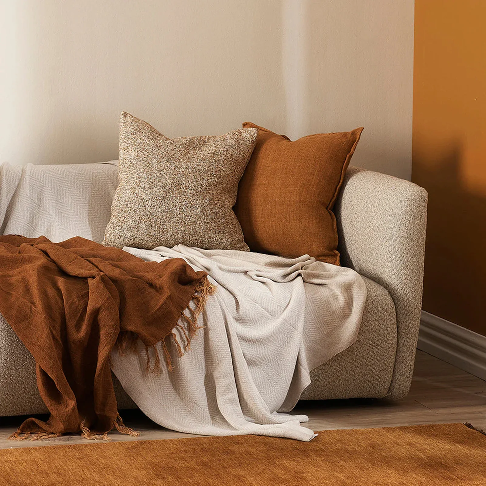 Carmel Throw | Fawn - Image 3