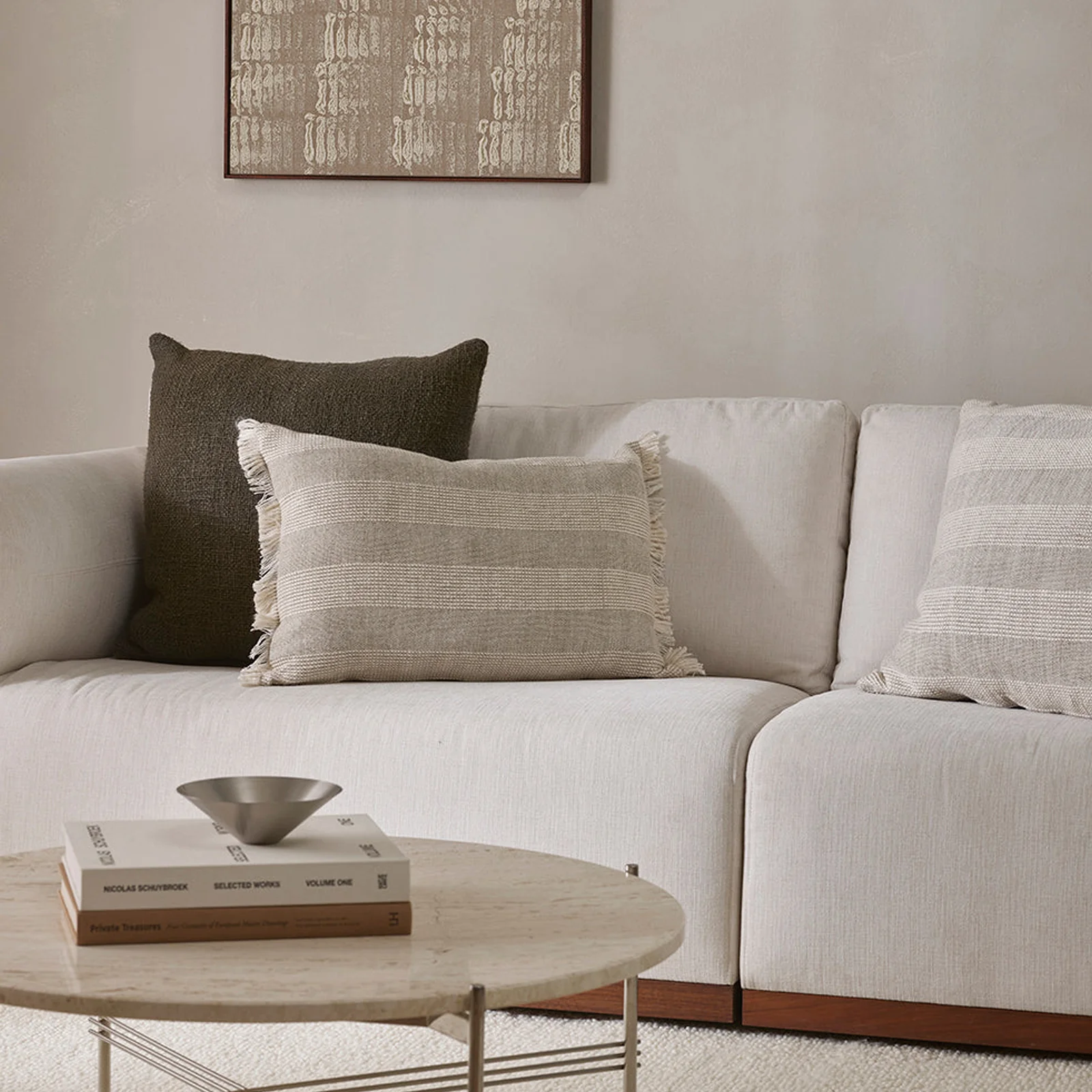 Carson Cushion | Natural (40 x 60cm) - Image 3