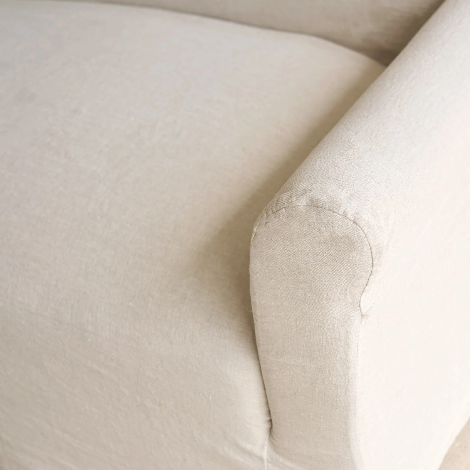 Cascina Fabric Sofa | Natural (230cm) - Image 10