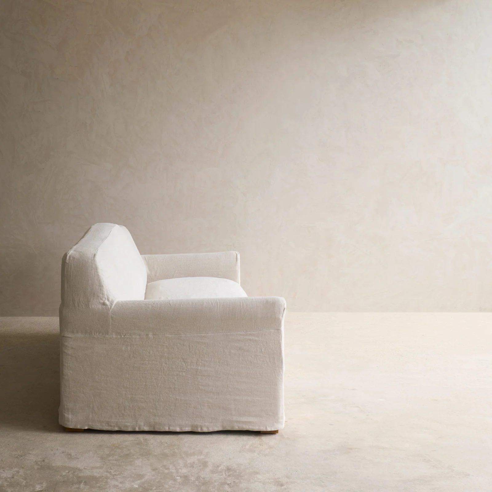Cascina Fabric Sofa | Natural (230cm) - Image 11