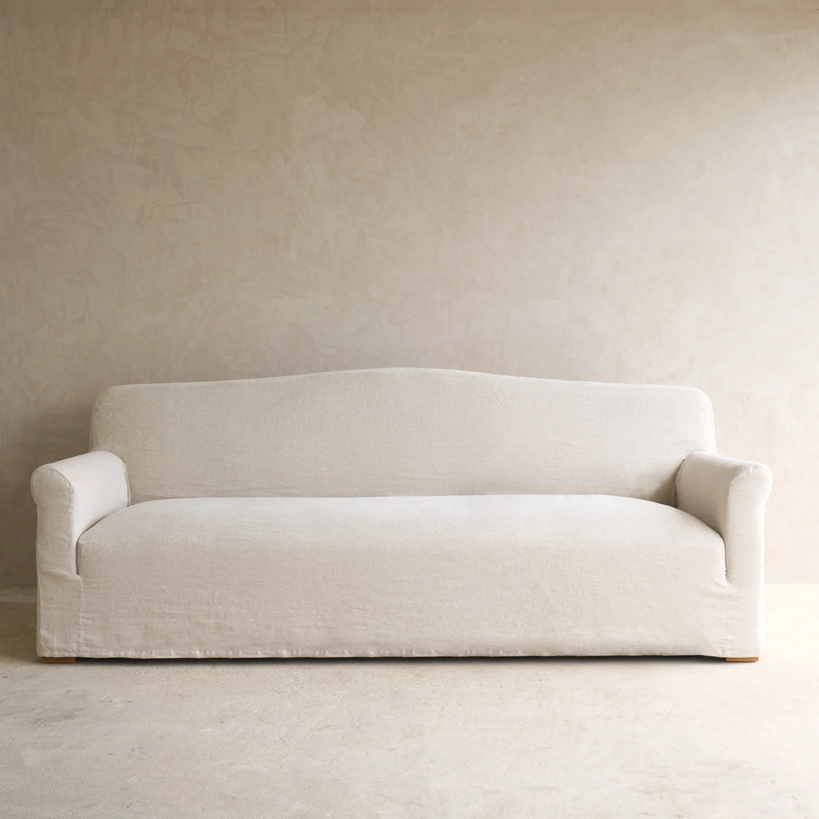 Cascina Fabric Sofa | Natural (230cm) - Image 7