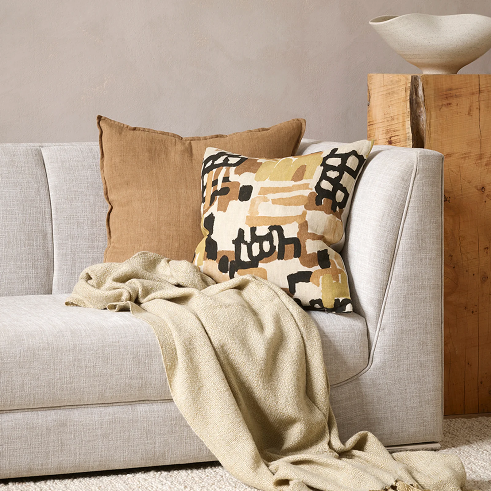 Cassia Cushion | Cumin - Image 4